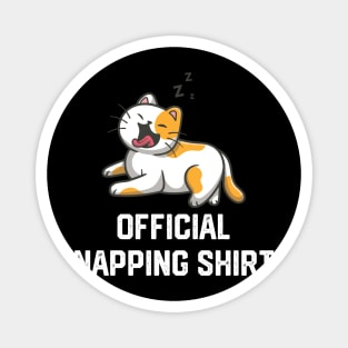 officiall napping shirt Magnet